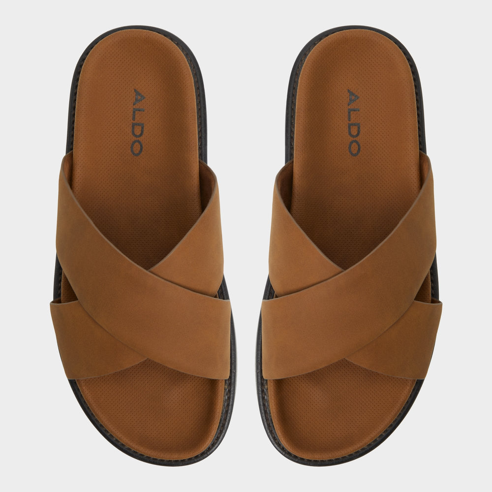 Aldo | Marrin Cognac Men's Slides - Slide sandal