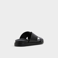 Aldo | Darley Black Men's Sandals & Slides - Strappy flat sandal