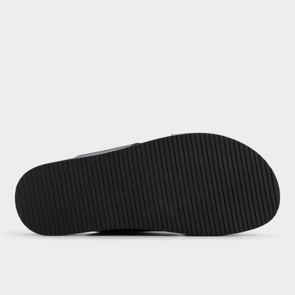 Aldo | Darley Black Men's Sandals & Slides - Strappy flat sandal