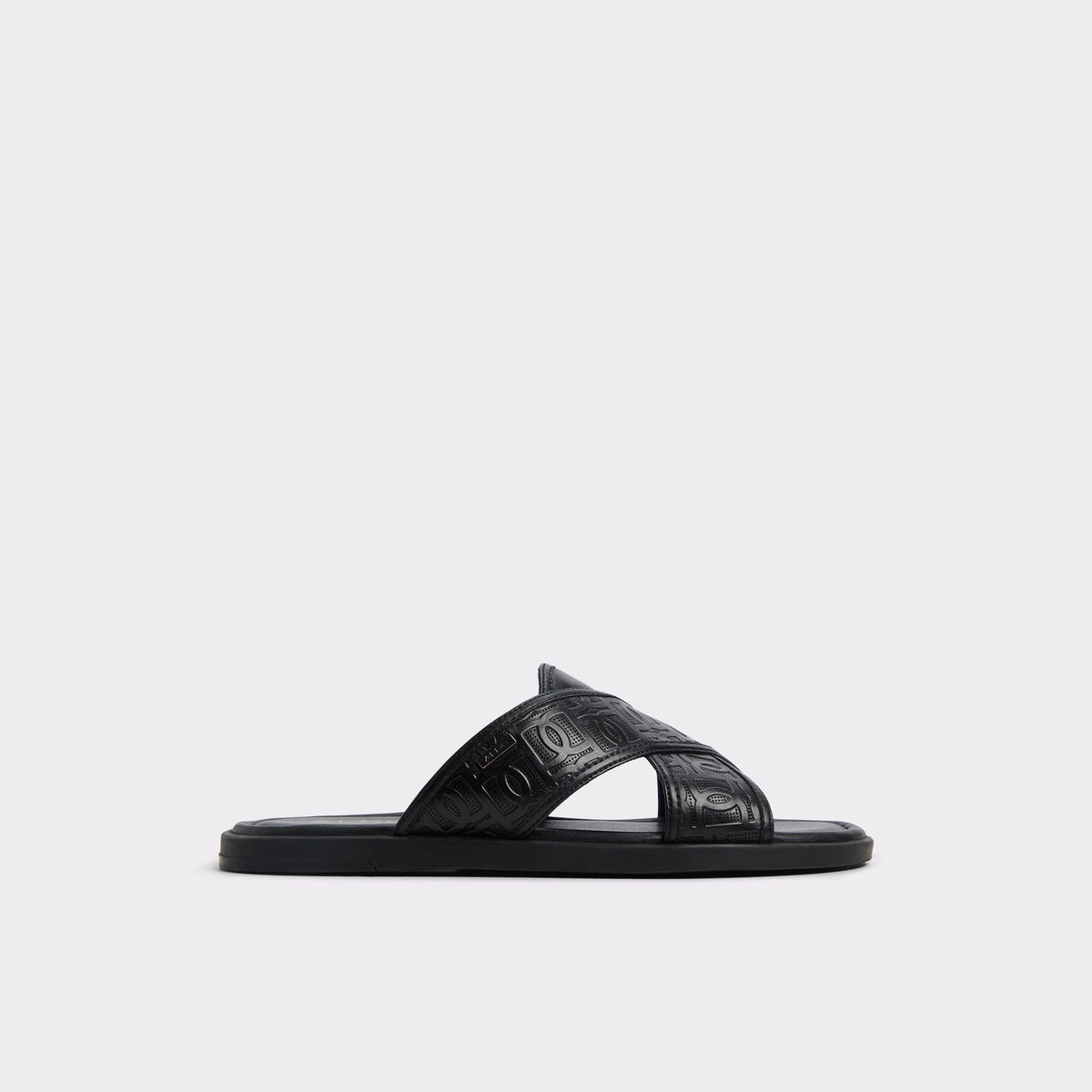 Aldo | Olino Open Black Men's Slides - Slide sandal