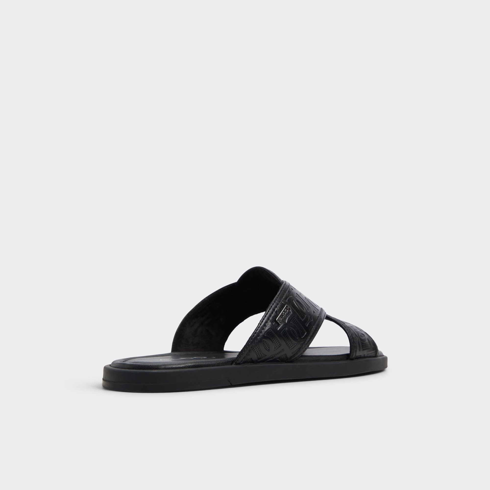 Aldo | Olino Open Black Men's Slides - Slide sandal