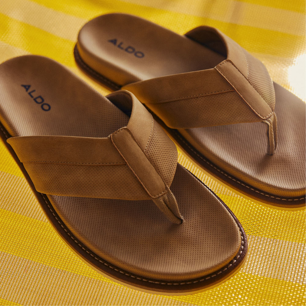 Aldo | Beachbreeze Open Beige Men's Travel essentials - Slide sandal