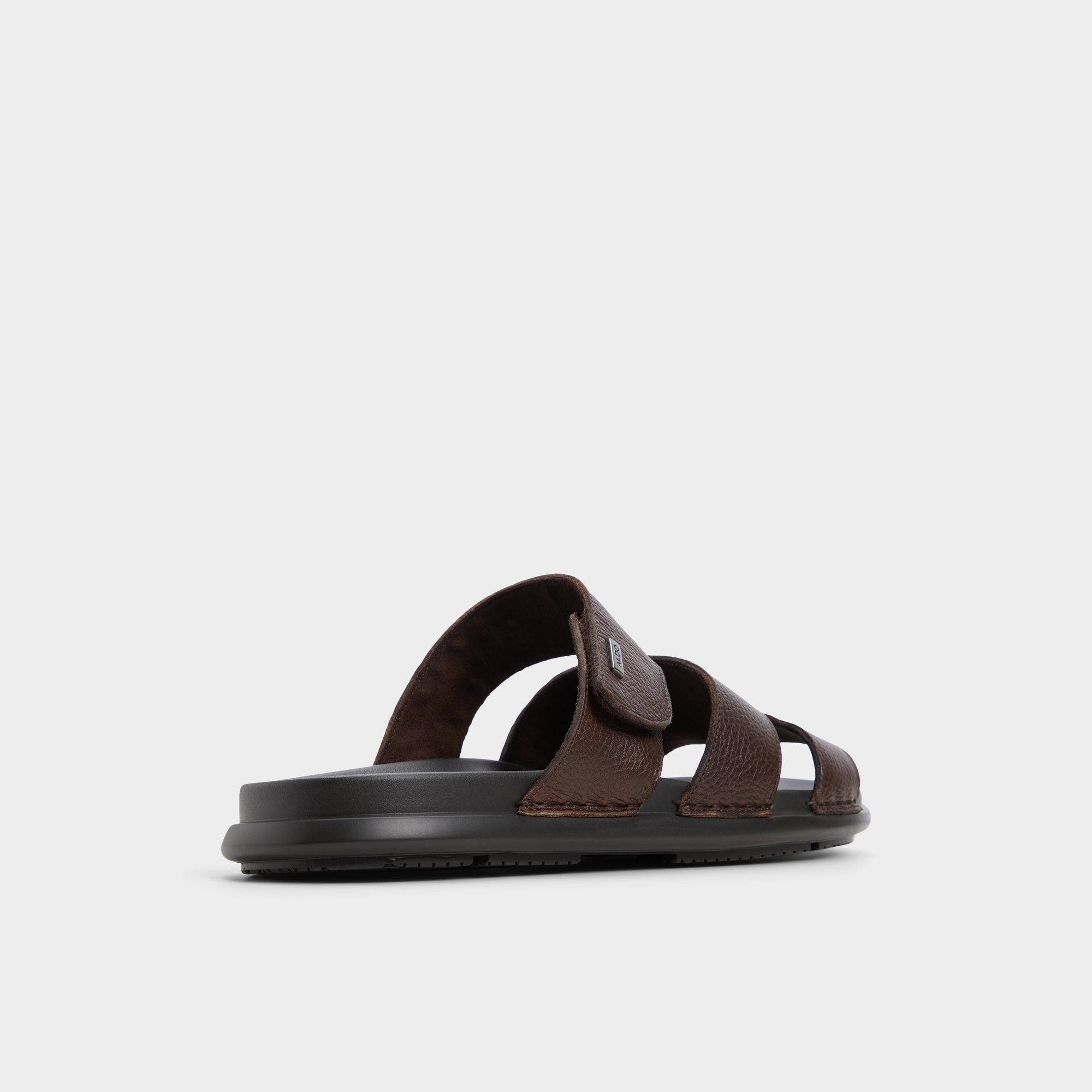 Aldo | Windham Dark Brown Men's Sandals & Slides - Slide sandal