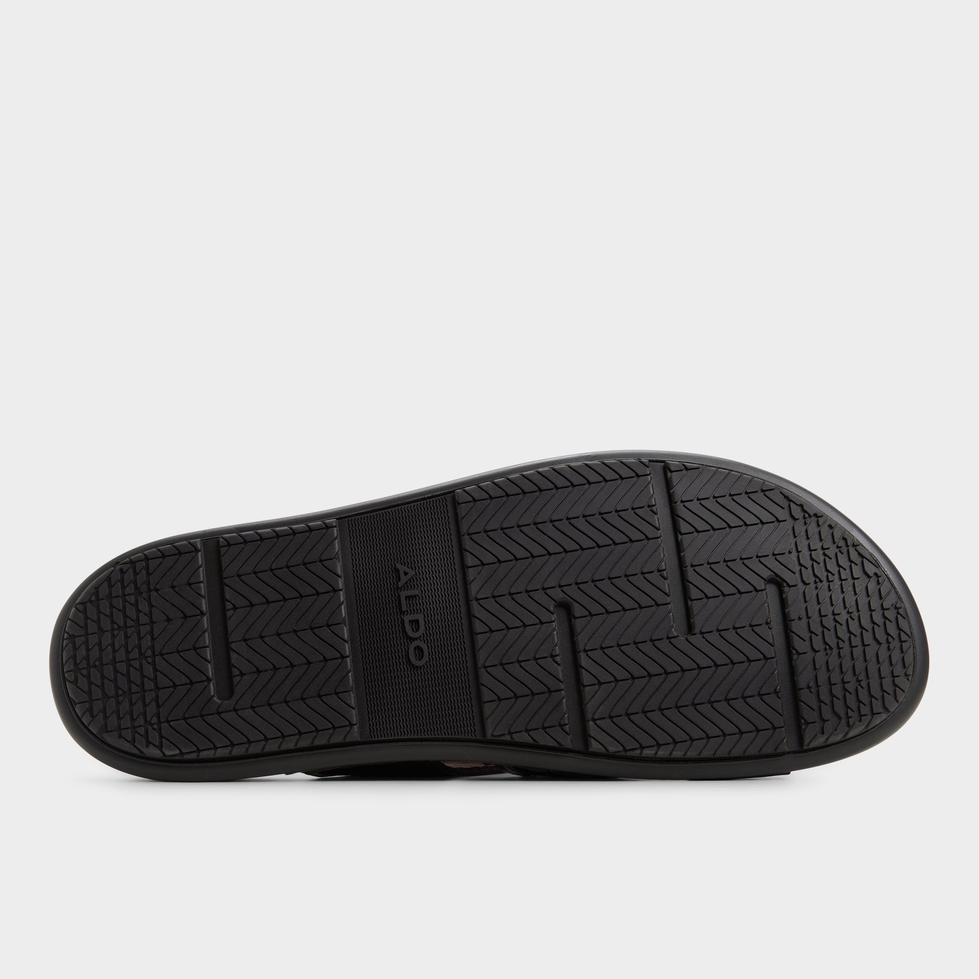 Aldo | Windham Dark Brown Men's Sandals & Slides - Slide sandal