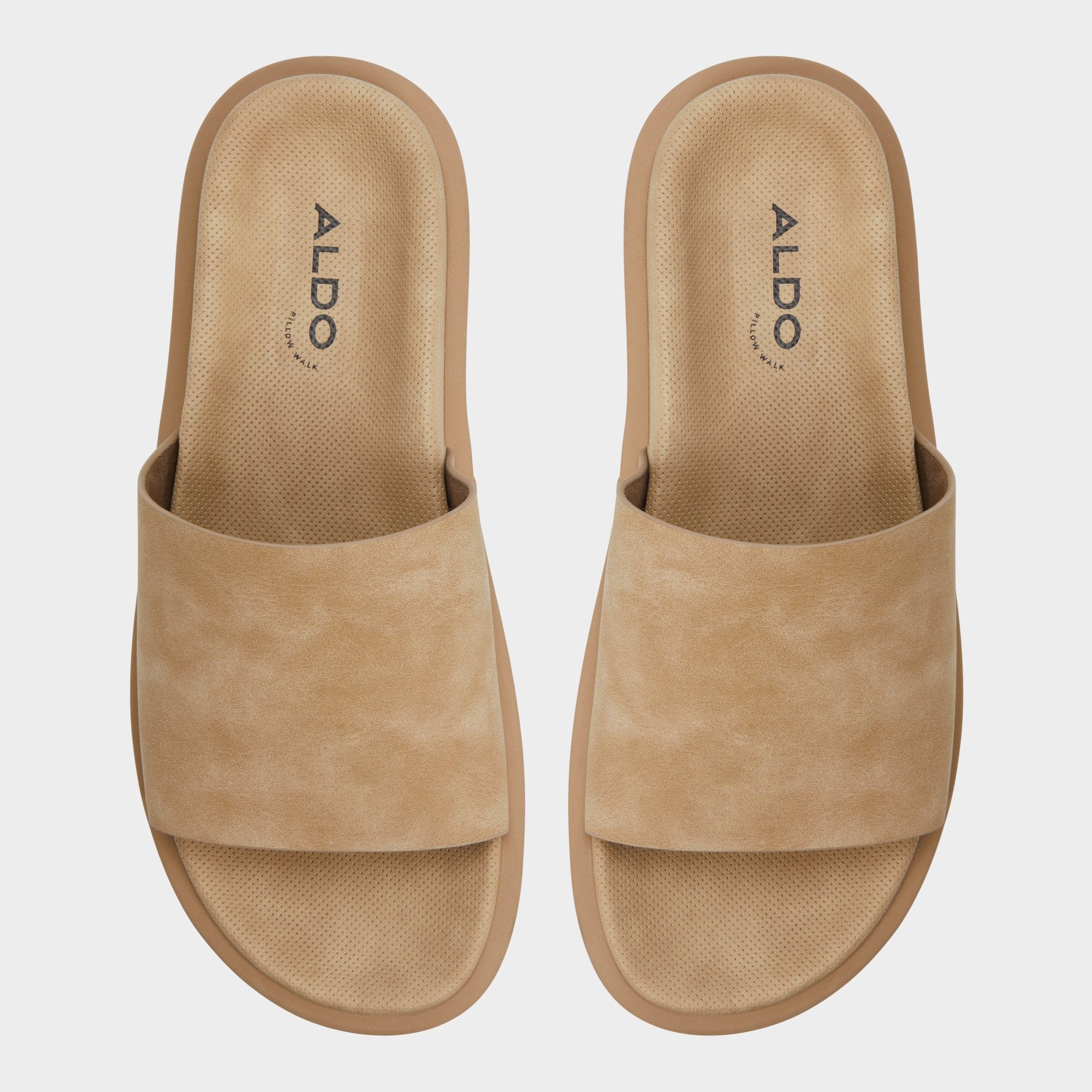Aldo | Galesa Light Beige Men's Slides - Slide sandal