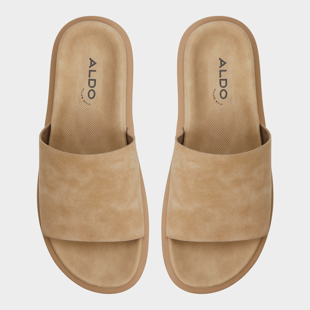 Aldo | Galesa Light Beige Men's Slides - Slide sandal