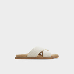 Aldo | Marrin Open Beige Men's Slides - Slide sandal