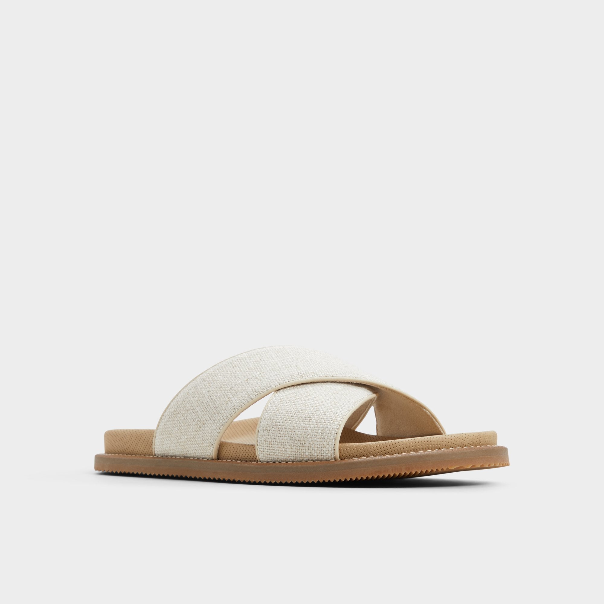 Aldo | Marrin Open Beige Men's Slides - Slide sandal
