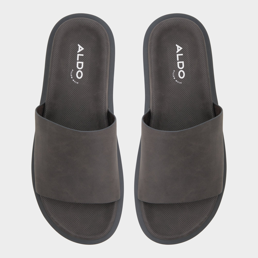 Aldo | Galesa Brown Men's Slides - Slide sandal