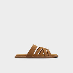 Aldo | Haniff Camel Men's Sandals & Slides - Strappy flat sandal
