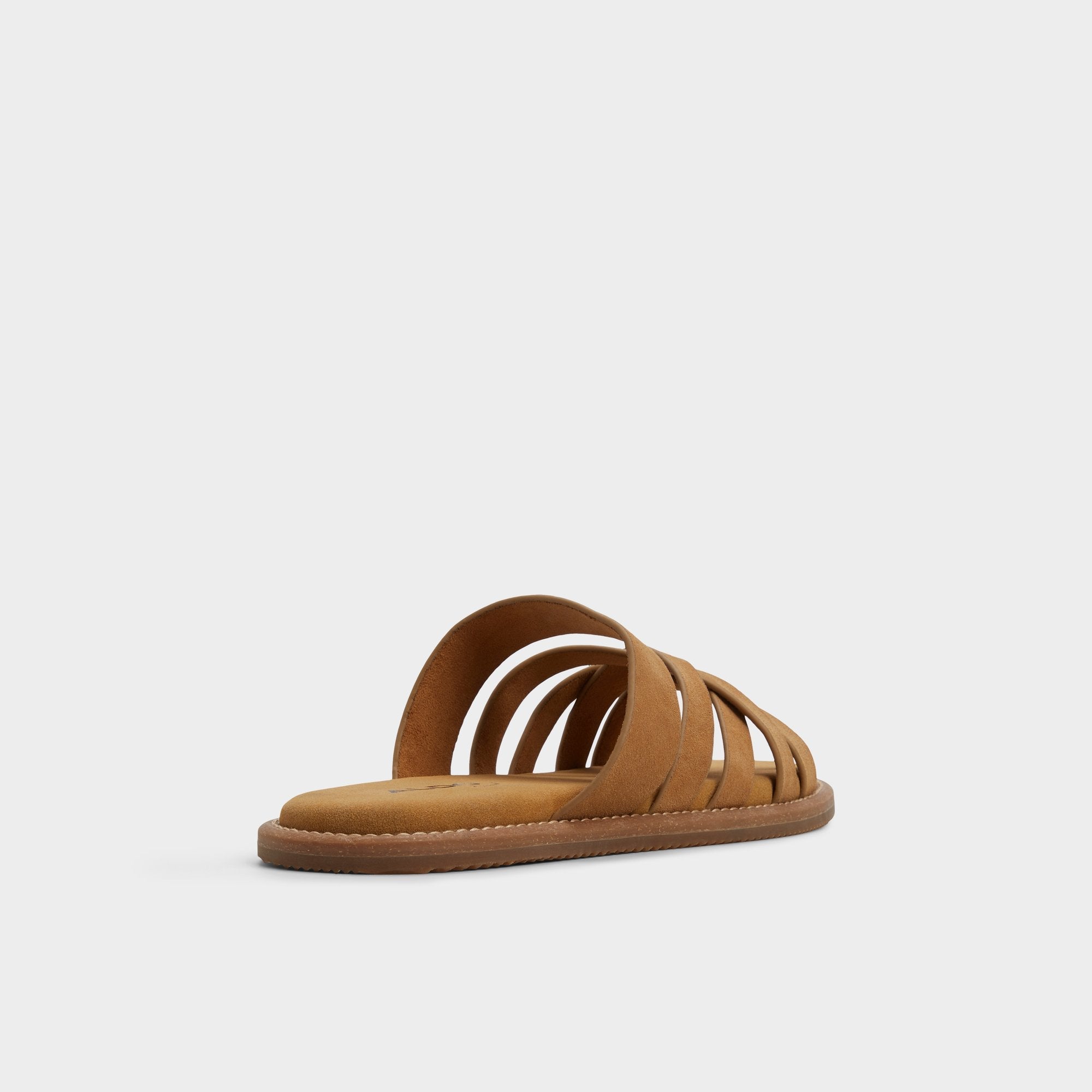 Aldo | Haniff Camel Men's Sandals & Slides - Strappy flat sandal