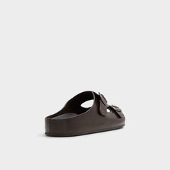 Aldo | Kennebunk Dark Brown Men's Slides - Slide sandal