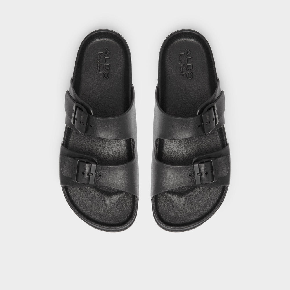 Aldo | Hideo Black Men's Slides - Slide sandal