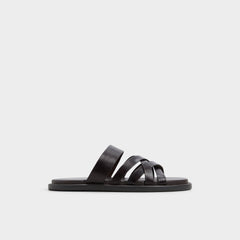Aldo | Haniff Brown Men's Sandals & Slides - Strappy flat sandal
