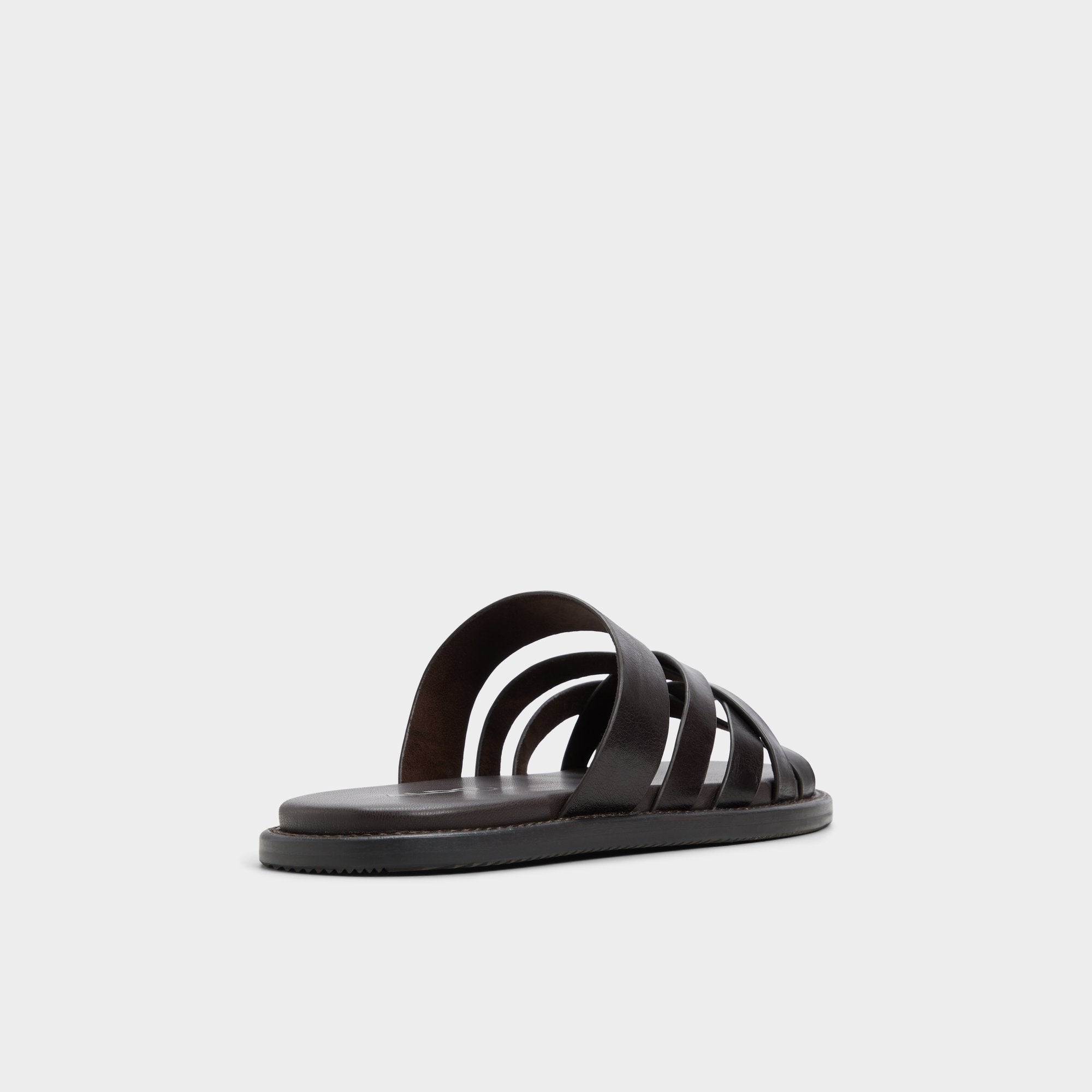 Aldo | Haniff Brown Men's Sandals & Slides - Strappy flat sandal