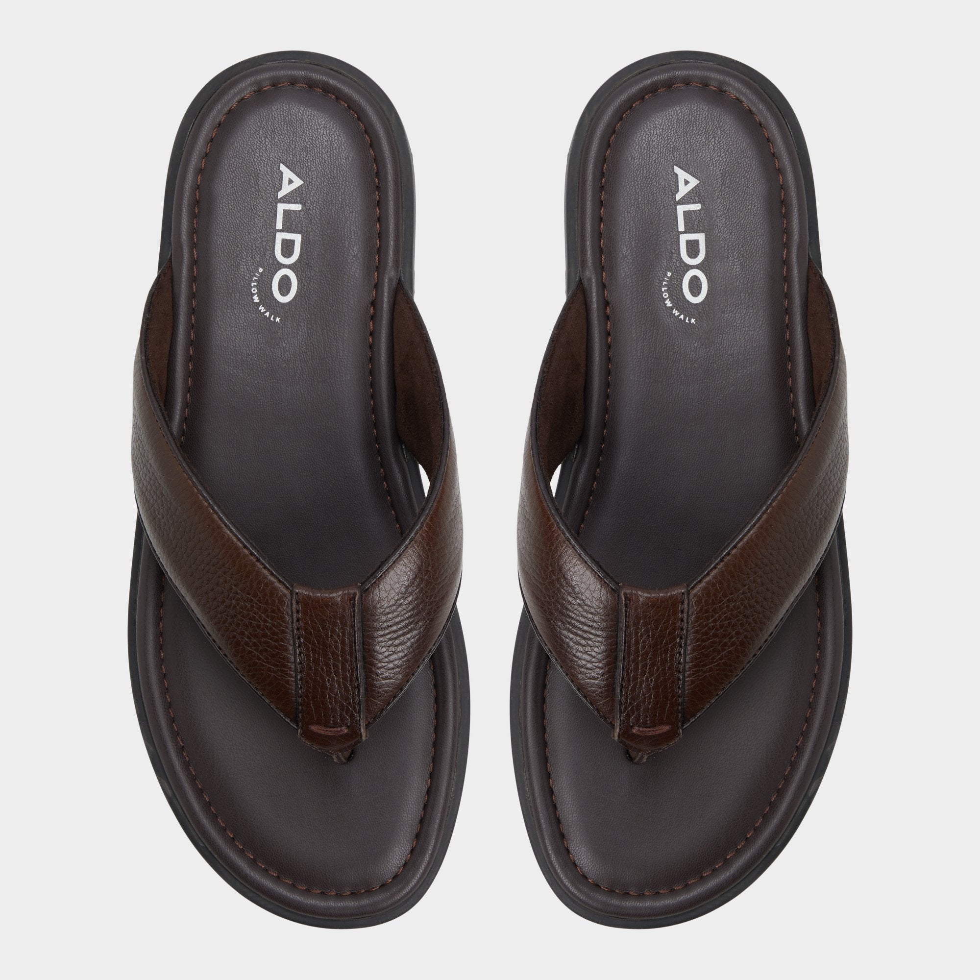 Aldo | Tazzo Dark Brown Men's Flip flops - Flip flop