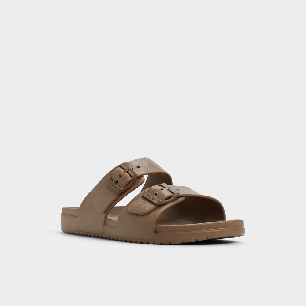Aldo | Hideo Light Brown Men's Slides - Slide sandal