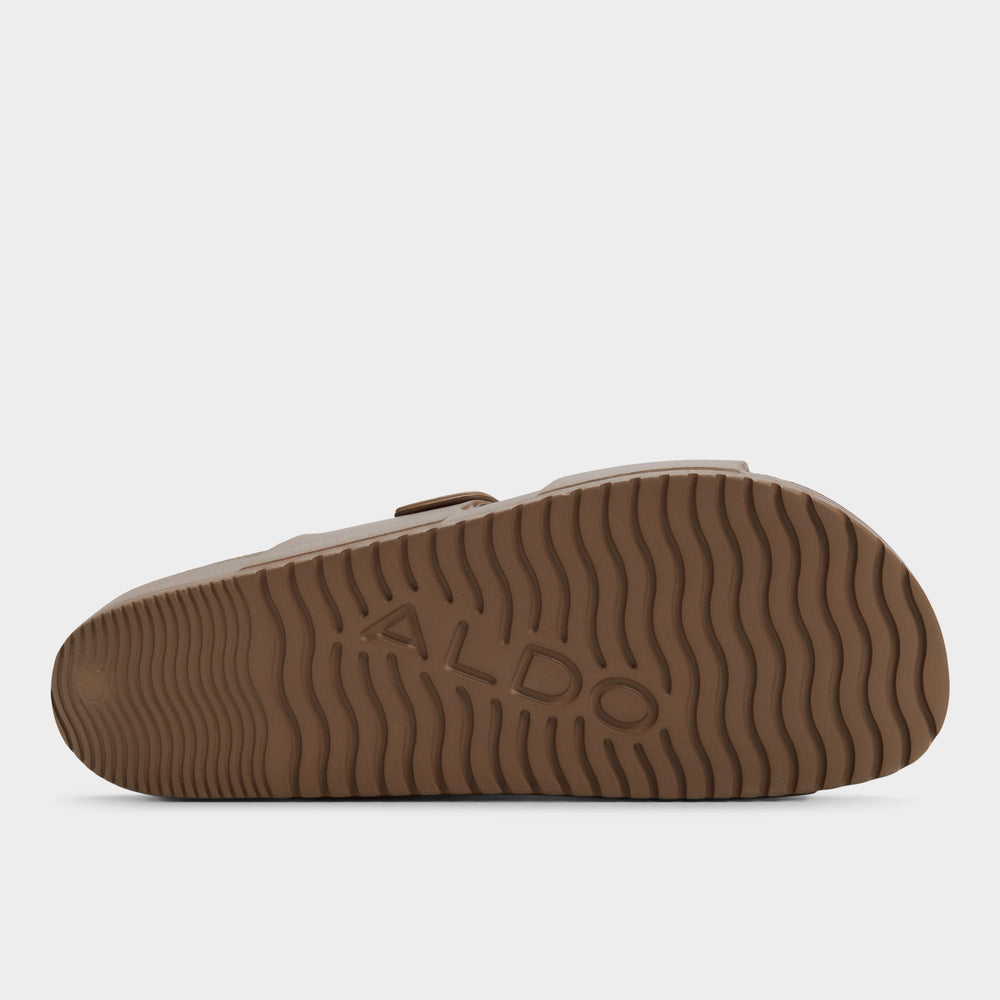 Aldo | Hideo Light Brown Men's Slides - Slide sandal