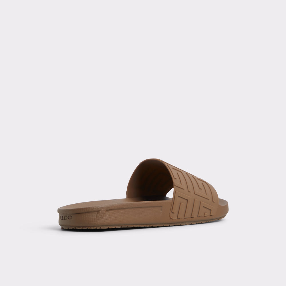 Aldo | Atrani Other Brown Men's Slides - Slide sandal