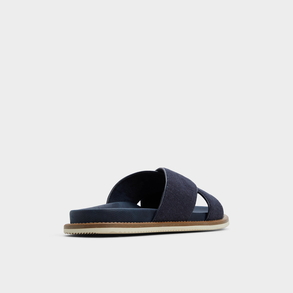 Aldo | Marrin Navy Men's Slides - Slide sandal