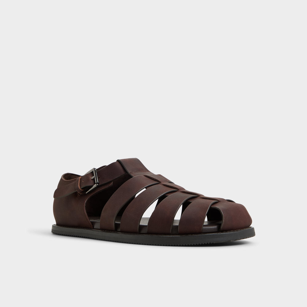Aldo | Wildhaven Brown Overflow Men's Sandals & Slides - Flat sandal