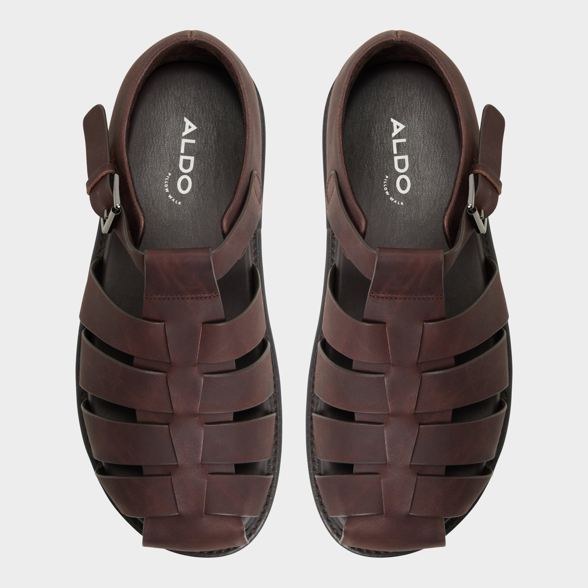 Aldo | Wildhaven Brown Overflow Men's Sandals & Slides - Flat sandal