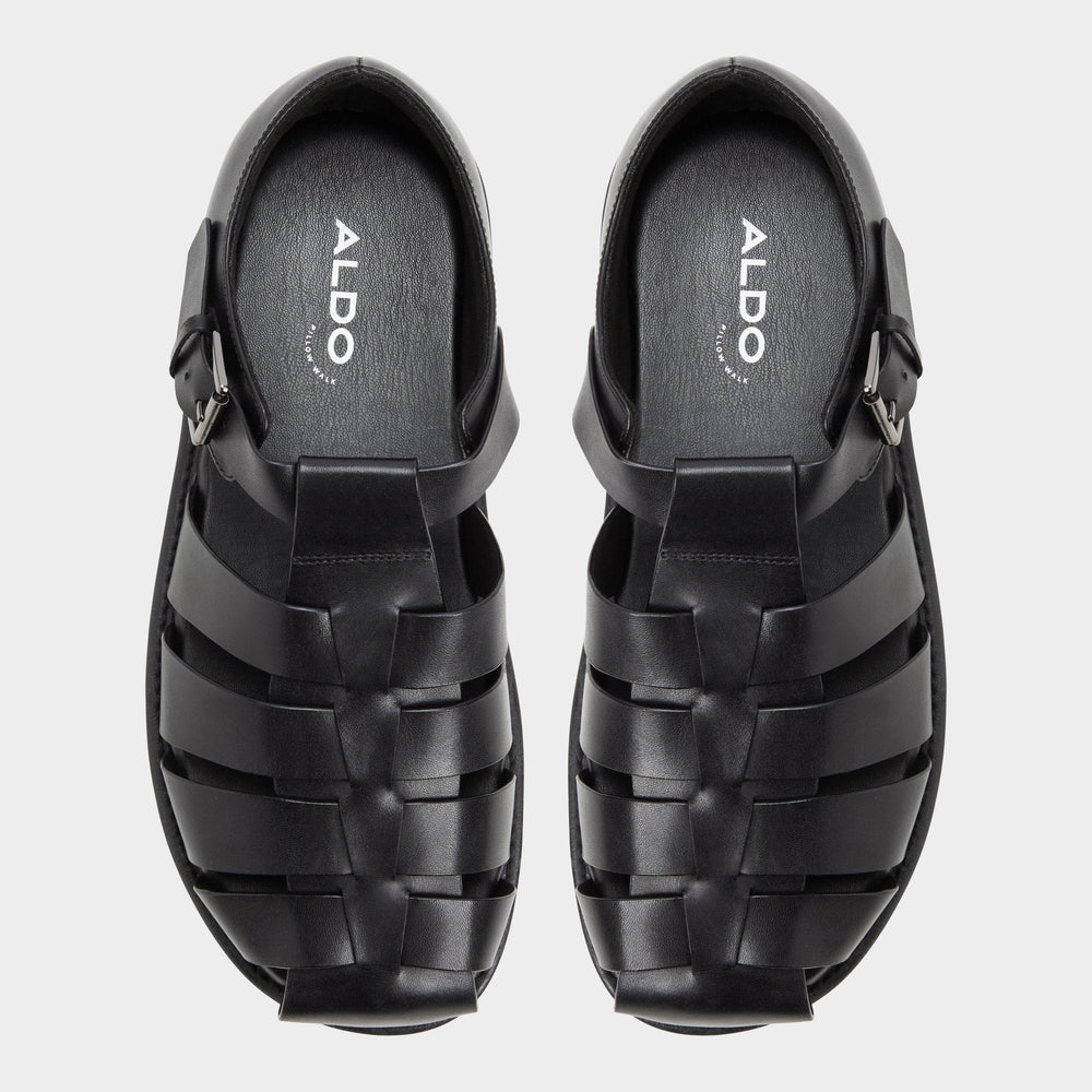 Aldo | Wildhaven Black Men's Sandals & Slides - Flat sandal