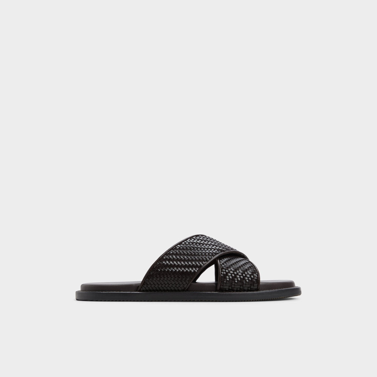 Aldo | Tarik Dark Brown Men's Sandals & Slides - Slide sandal