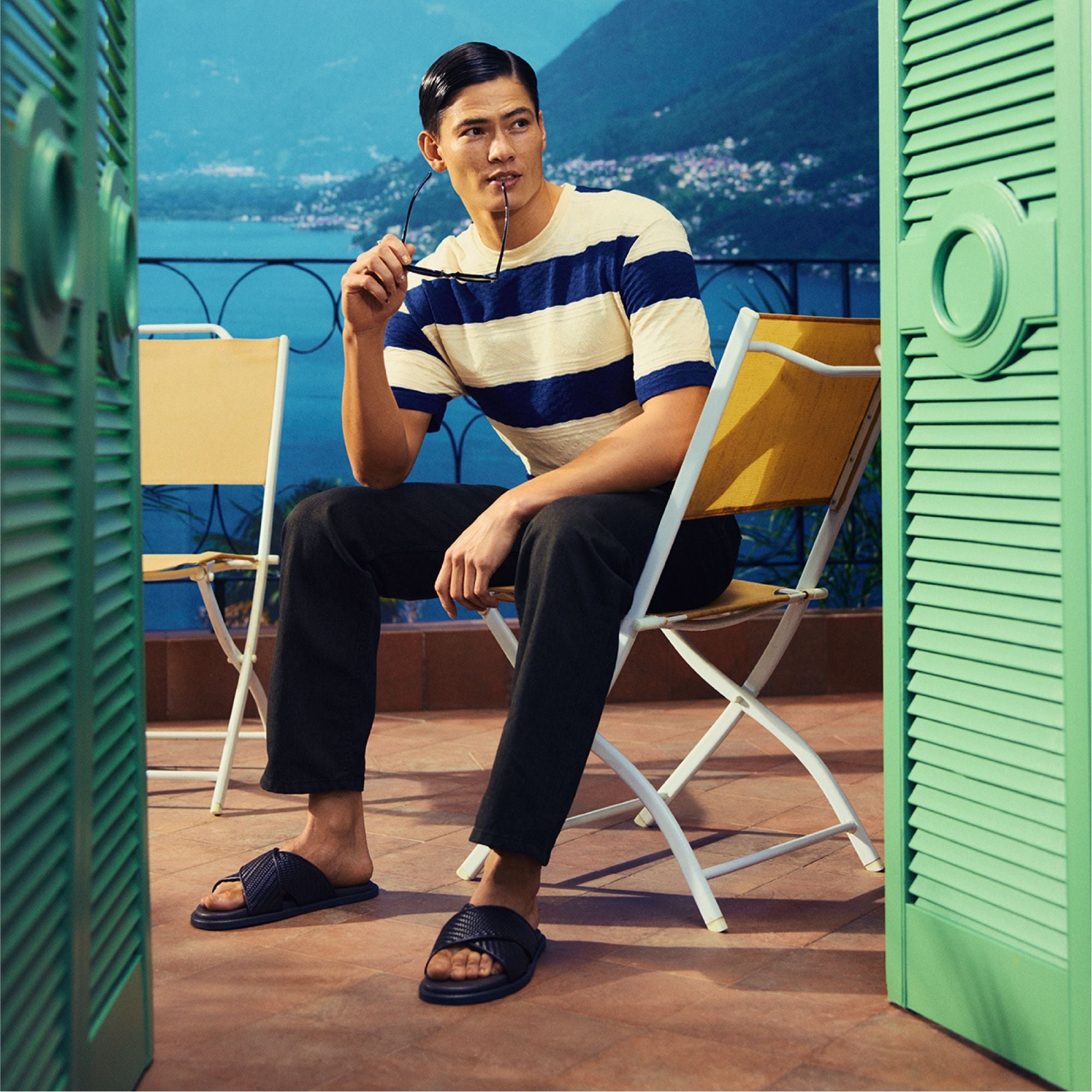 Aldo | Tarik Dark Brown Men's Sandals & Slides - Slide sandal