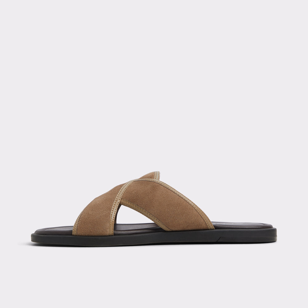 Aldo | Olino Other Brown Men's Slides - Slide sandal