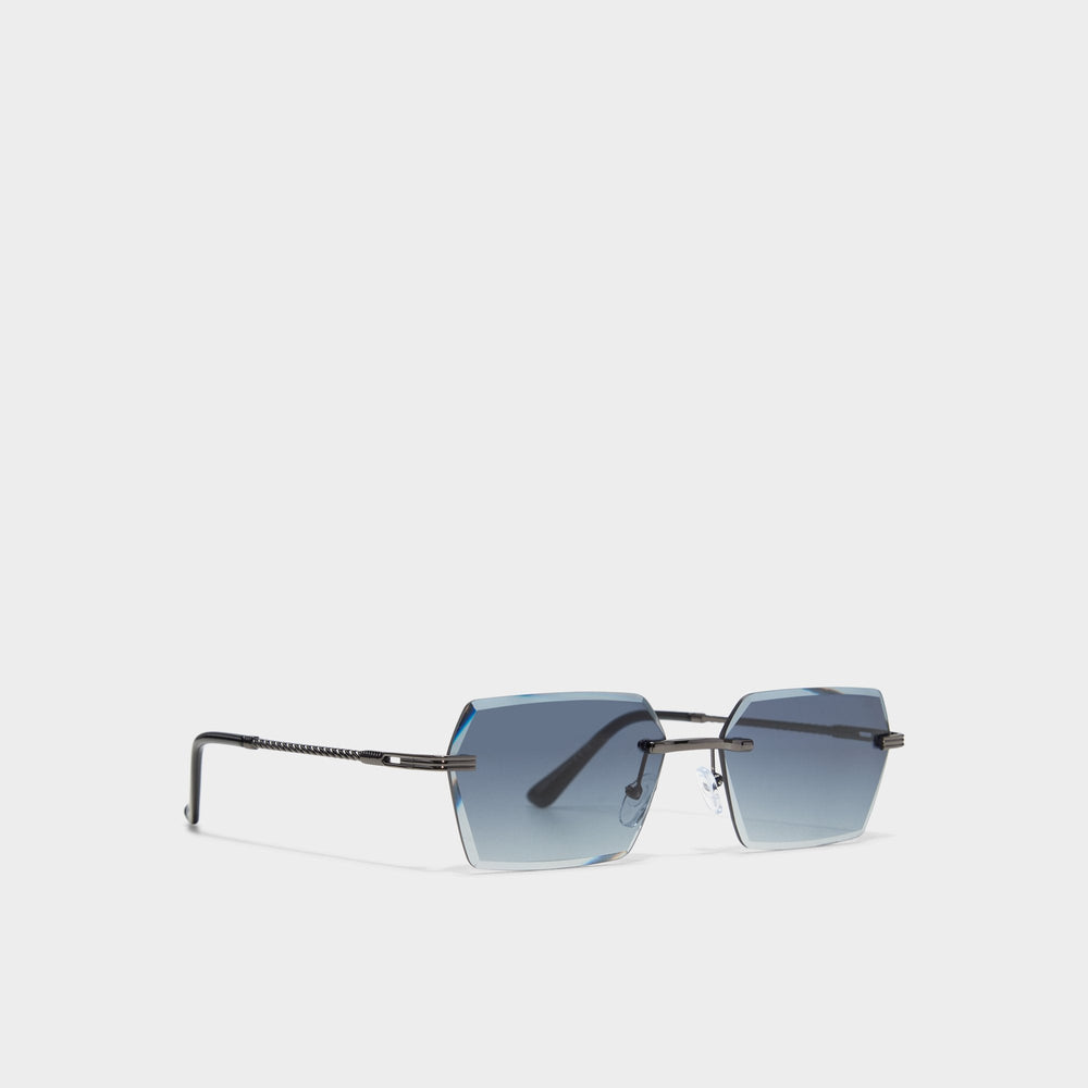 Aldo | Kaaolle Dark Grey Men's Rectangle - Rectangle sunglasses