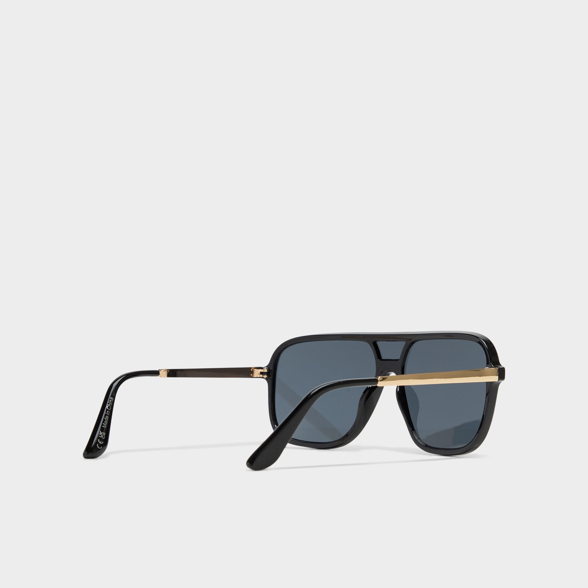 Aldo | Kediressi Black/Gold Multi Men's Square - Sunglasses