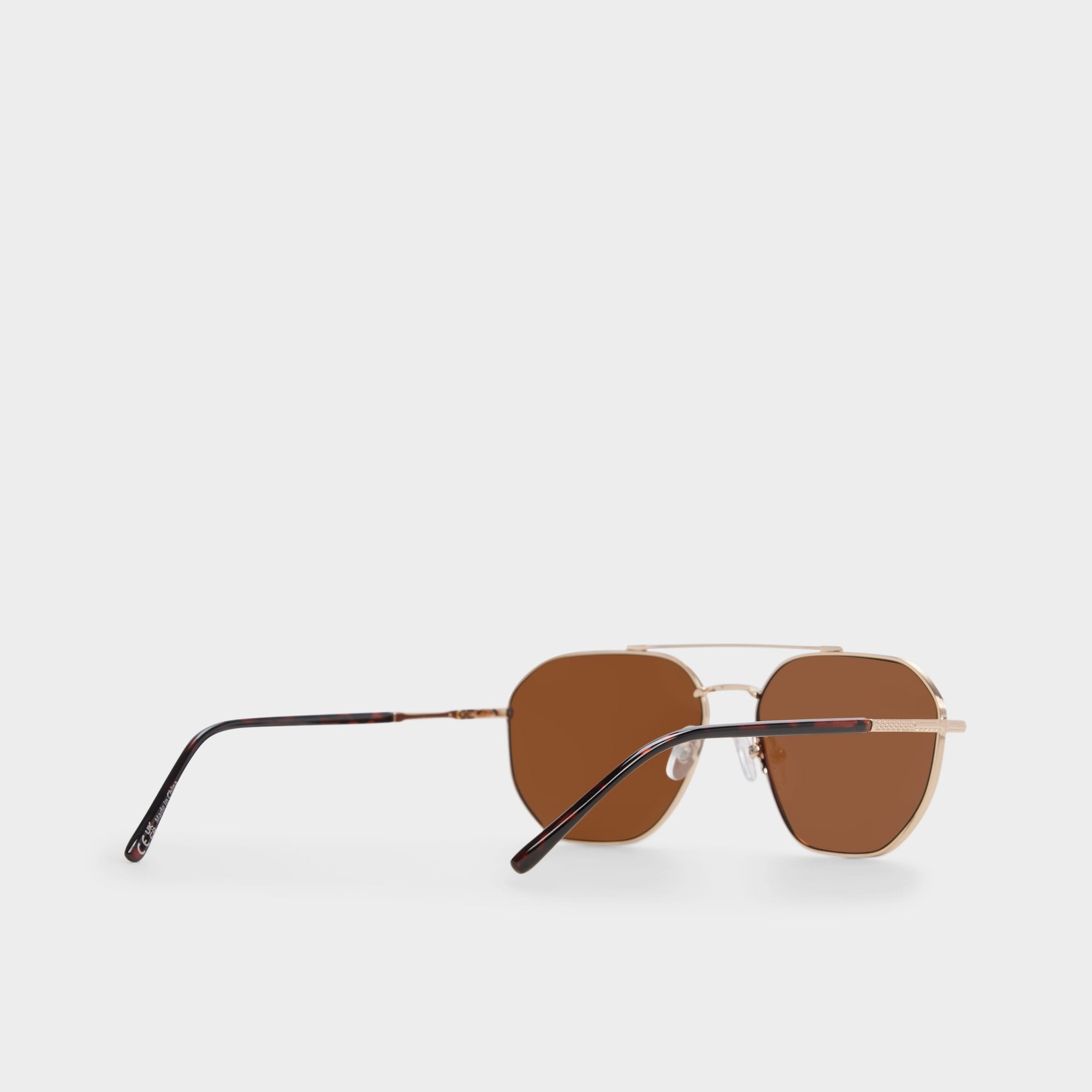 Aldo | Biensfeldt in Gold - Aviator sunglasses