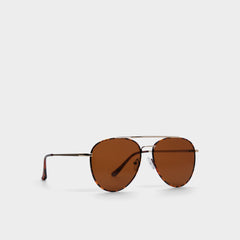 Aldo | Laromaw Other Brown Men's Aviator - Aviator sunglasses