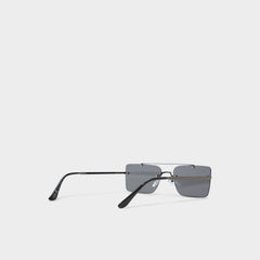 Aldo | Oleathien Dark Grey Men's Rectangle - Rectangle sunglasses