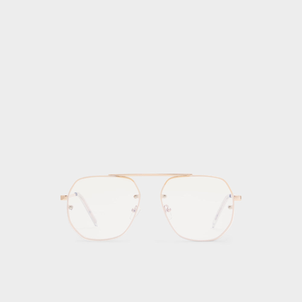 Aldo | Diprion Gold Men's Aviator - Non-prescription reading glasses