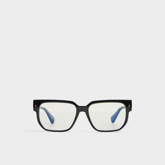 Aldo | Nightfall Black Men's Rectangle - Non-prescription reading glasses