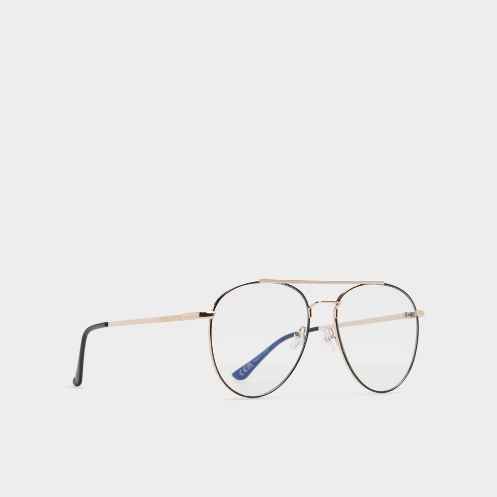 Aldo | Edoawen in Black Gold Multi - Non-prescription reading glasses