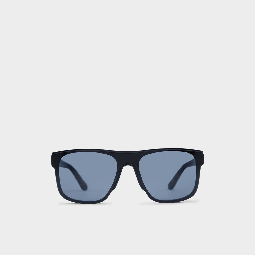 Aldo | Tervetes Black Men's Shield - Rectangle sunglasses