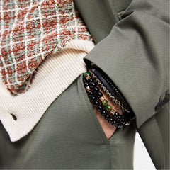 Aldo | Alderbrae Dark Green Men's Jewelry - Bracelet