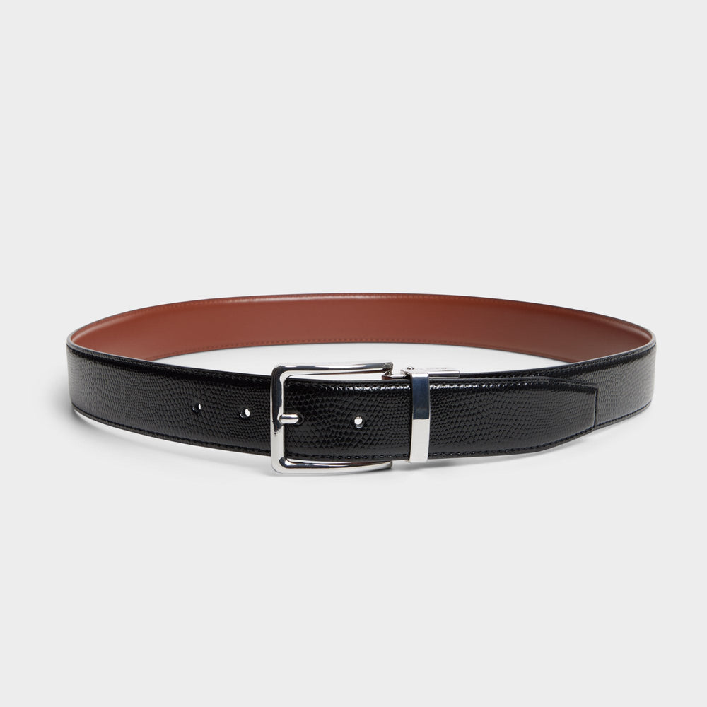 Aldo | Nicholas in Black Silver Multi - Belt