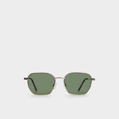 Aldo | Flyynn in Gold - Rectangle sunglasses