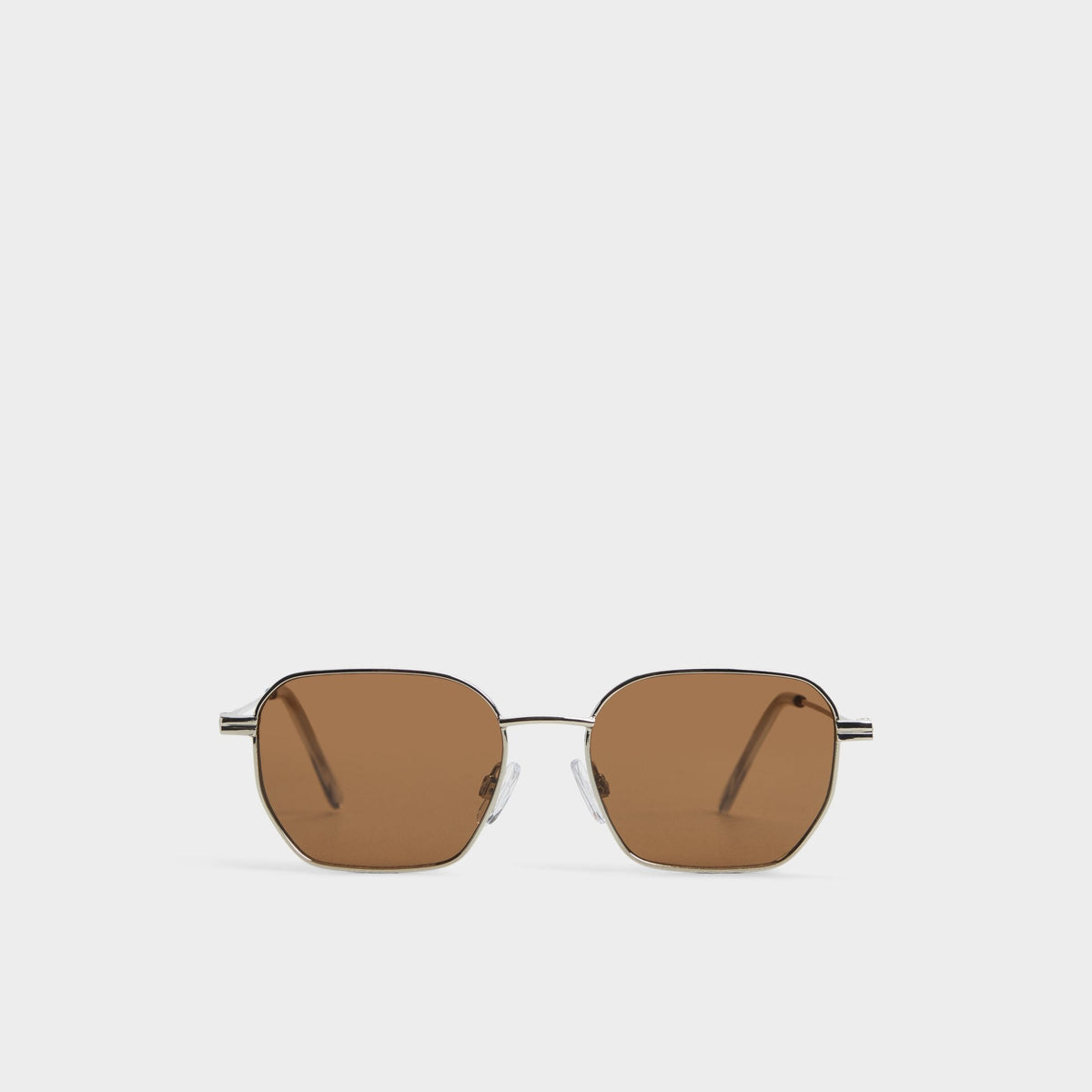 Aldo | Flyynn in Silver - Rectangle sunglasses