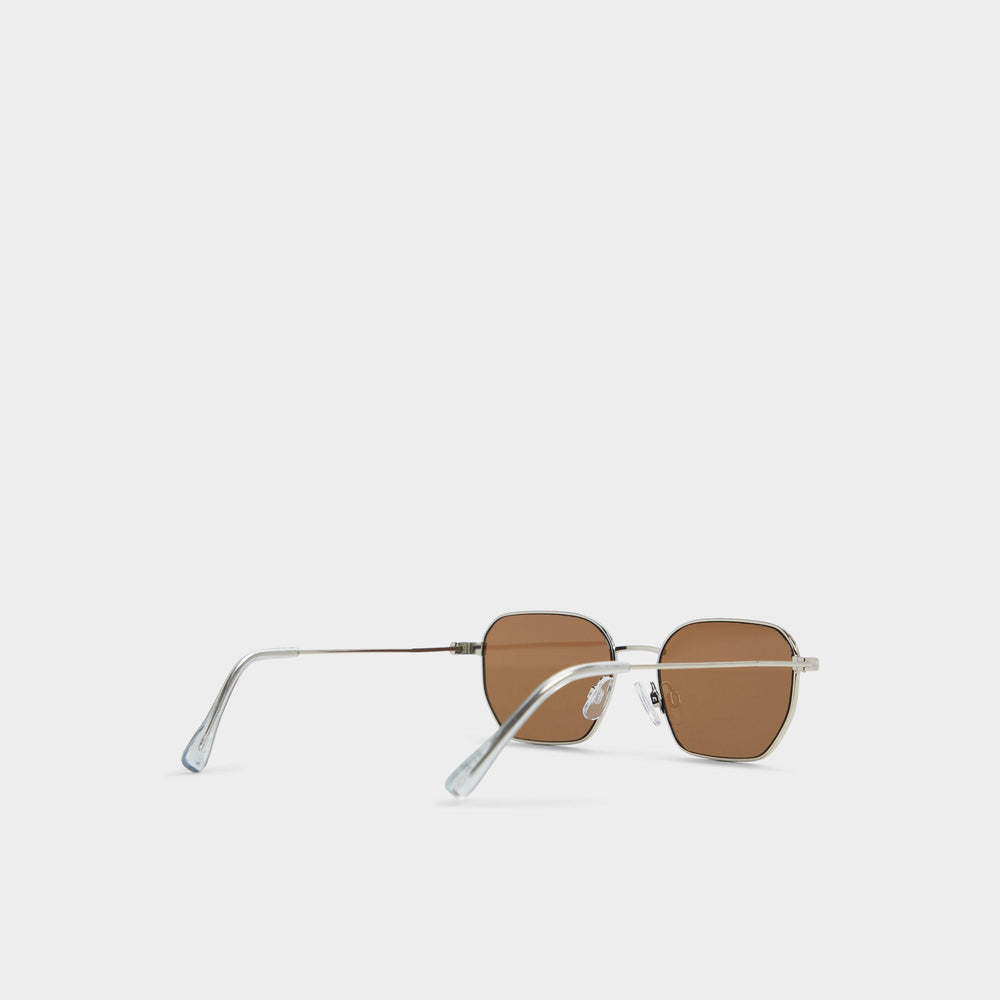 Aldo | Flyynn in Silver - Rectangle sunglasses