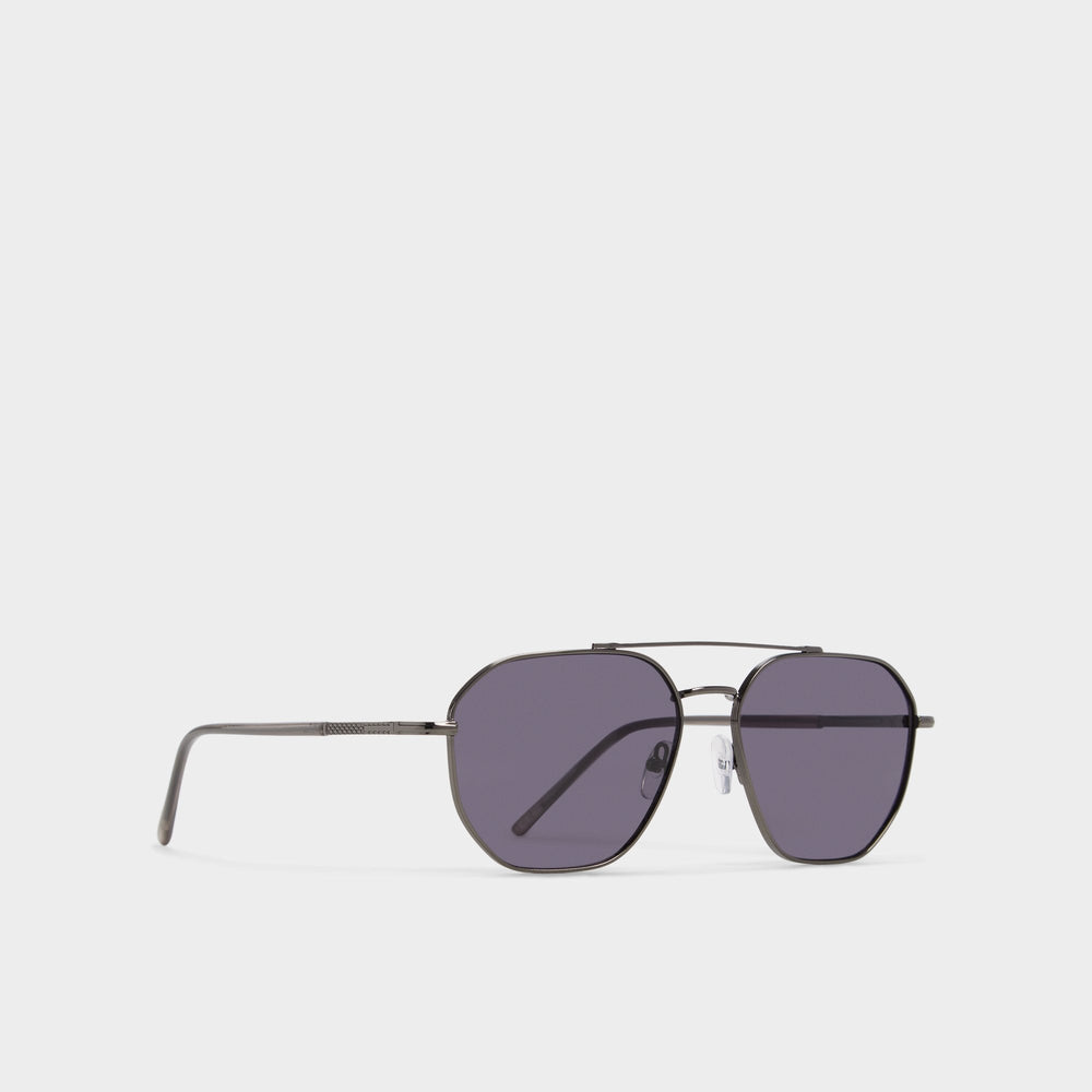Aldo | Biensfeldt in Dark Grey - Aviator sunglasses