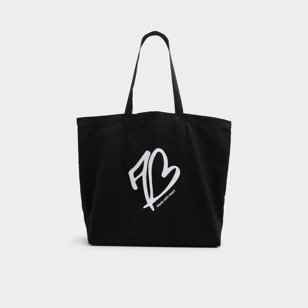 Aldo | Made With Heart Tote Black/White Tote & Satchel bags - Tote bag