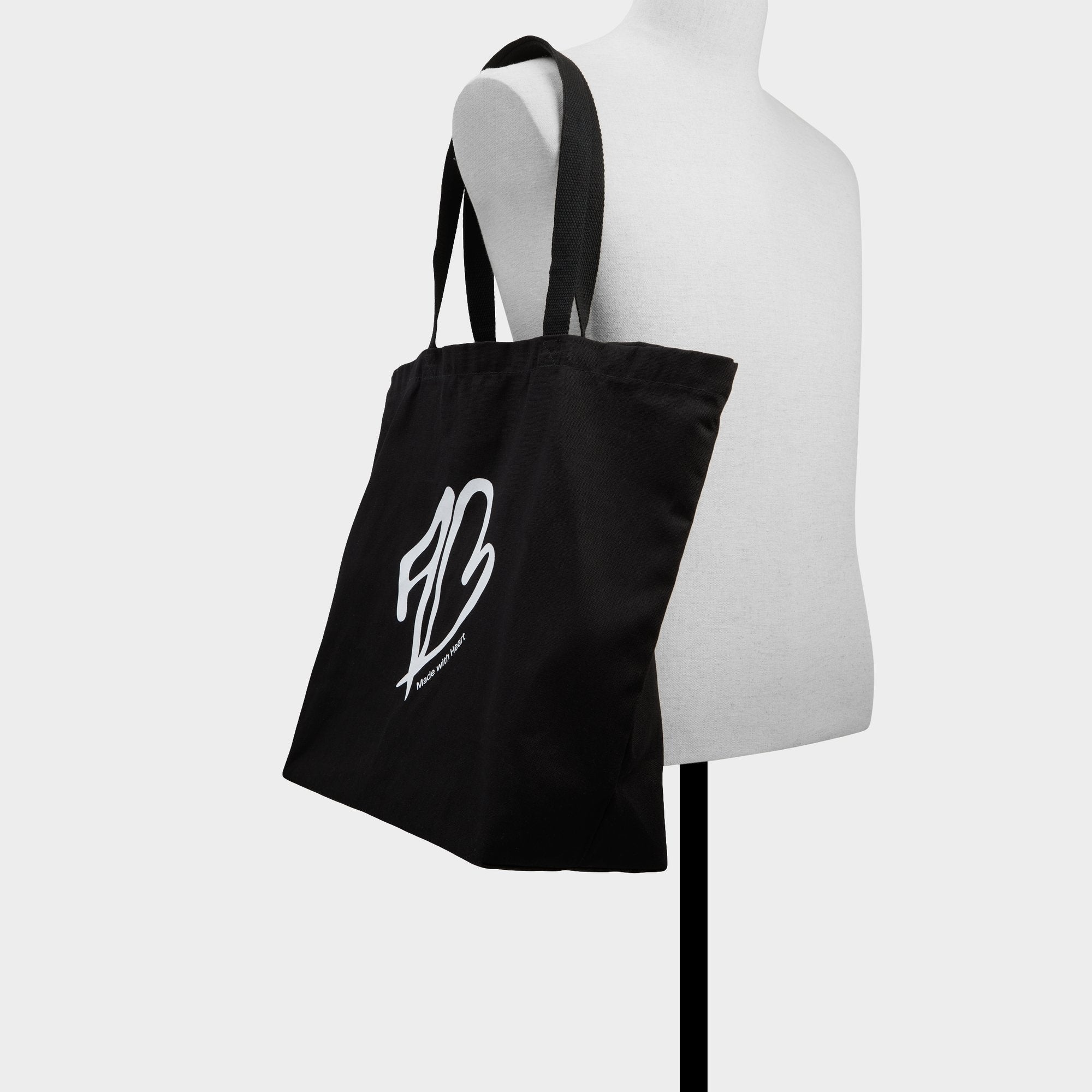 Aldo | Made With Heart Tote Black/White Tote & Satchel bags - Tote bag