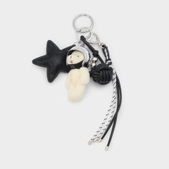 Aldo | Astrobear in Black Silver Multi - Bag charm