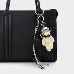 Aldo | Astrobear in Black Silver Multi - Bag charm