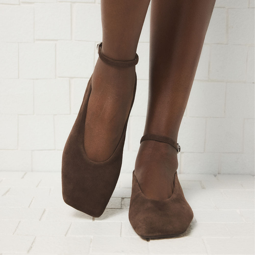 Aldo | Beralalden in Dark Brown - Ballerina